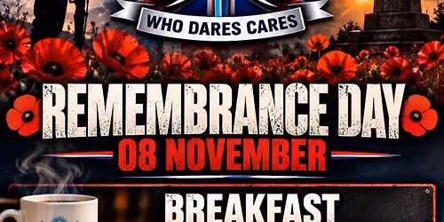 Remembrance Day Breakfast Roll & Brew 