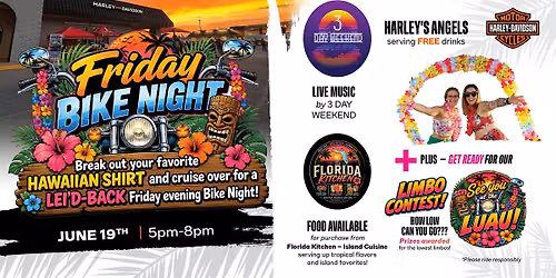 Friday Bike Night: Luau!