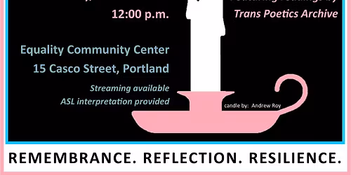 Transgender Day of Remembrance Vigil (2025)