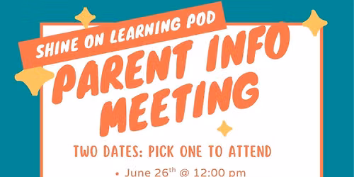 Parent Info Meeting