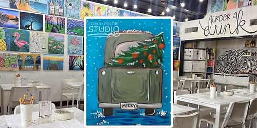 Painting Class: Christmas Truck