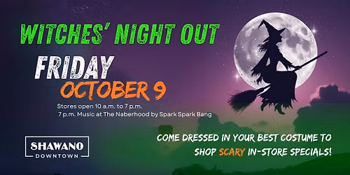 Witches Night Out Shawano Downtown