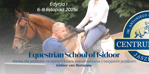 SZKOLENIE JE\u0179DZIECKIE Z ISIDOOR VAN ROMPAEY