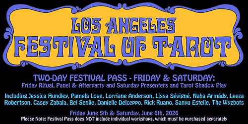 FESTIVAL OF TAROT: 2 DAY PASS