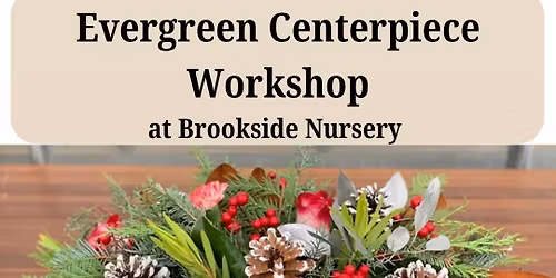 SOLD OUT Evergreen Centerpiece Workshop