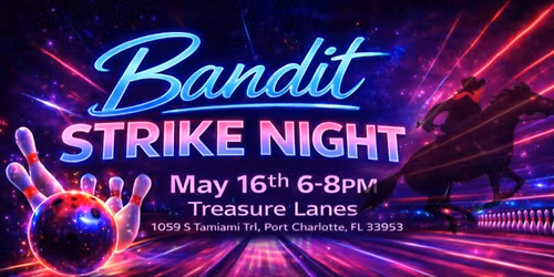 \ud83c\udfb3 Bandits Strike Night Glow Bowling\u2764\ufe0f\ud83d\udda4 