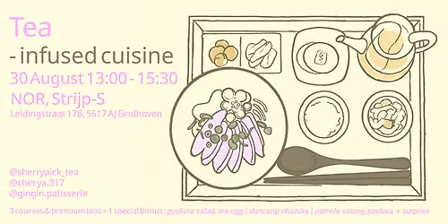 Tea infused cuisine