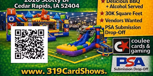 319 Card Show + BBQ + Bounce Houses + Mini Golf | 6 7 Day!