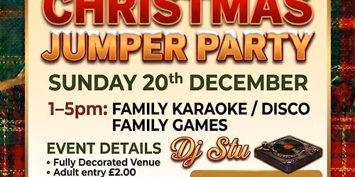 Family Event Christmas Jumper Party
