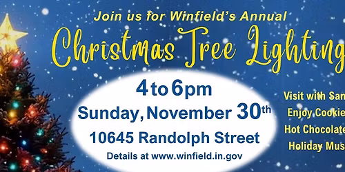Winfield's Annual Christmas Tree Lighting