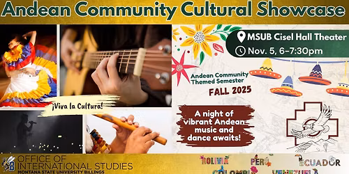 Concert: Andean Community Cultural Showcase