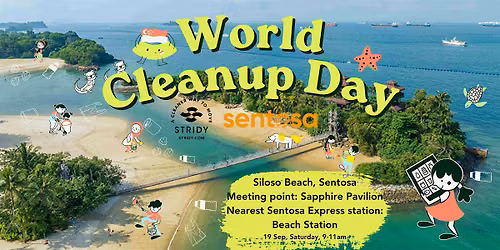 World Cleanup Day 2026: Sentosa Beach Cleanup