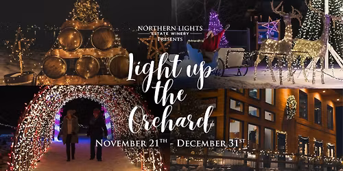 Light Up the Orchard at Northern Lights Winery