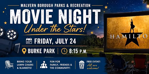 Movie Night@Burke Park: HAMILTON