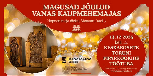 Keskaegse Toruni piparkoogi\/ preeniku valmistamise t\u00f6\u00f6tuba