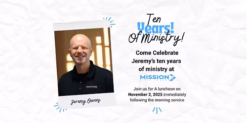Jeremy Owens\u2019 Ten Year Anniversary Celebration