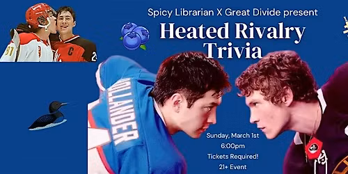 Heated Rivalry Trivia at Great Divide RiNo