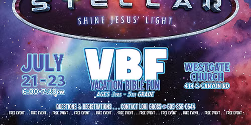 VBF (Vacation Bible Fun)