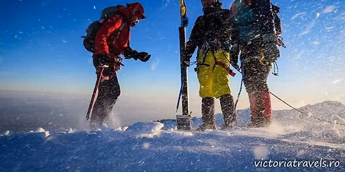 Vf Negoiu winter climb