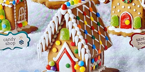12\/14 Gingerbread House Building Party\/Workshop