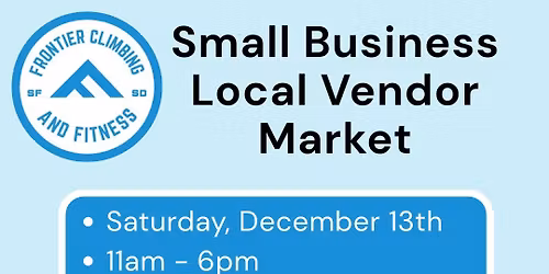 Small Business Local Vendor Market
