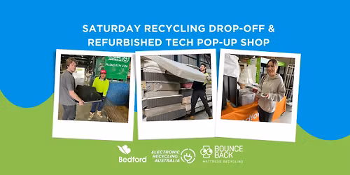 Monthly Saturday Recycling Drop-Off & Refurbished Tech Pop-Up Shop