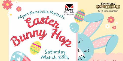 Spring Into Fun: Downtown Kemptville Easter Bunny Hop
