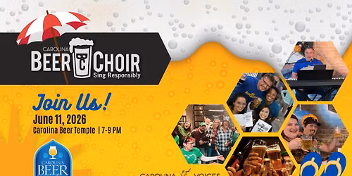 Carolina Beer Choir \u2013 Sing, Sip, & Savor at Carolina Beer Temple! \ud83c\udf7b\ud83c\udfb6