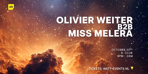 Olivier Weiter b2b Miss Melera - ADE