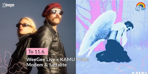 WeeGee Live x KAMU Pride: Modem & Sattalite