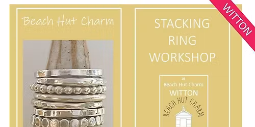 Stacking Ring Workshop - EVENING SPECIAL! \u00a380