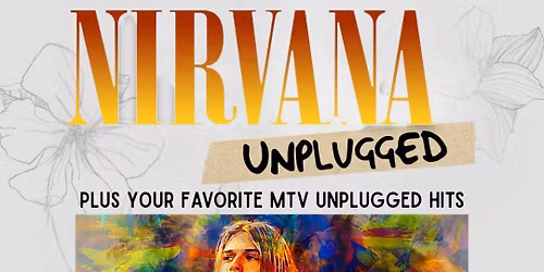 Nirvana Unplugged + dinner by Bad Luck Burger Club - benefiting the TN Suicide Prevention Network