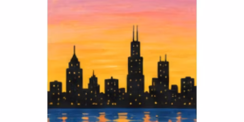 R&B Night Paint & Sip: Sunset Over the City