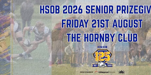 HSOB Rugby 2026 Prizegiving