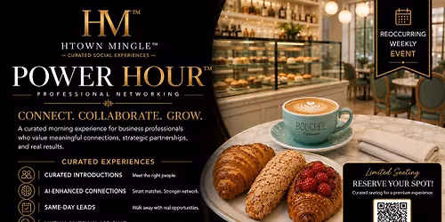 HTOWN MINGLE I POWER HOUR: PROFESIONAL NETWORKING