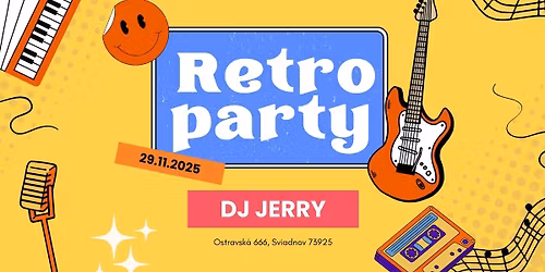 Retro párty Pod Šimlem / 29.11.2025 / VSTUP ZDARMA