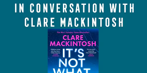 27th March \u2013 Clare Mackintosh