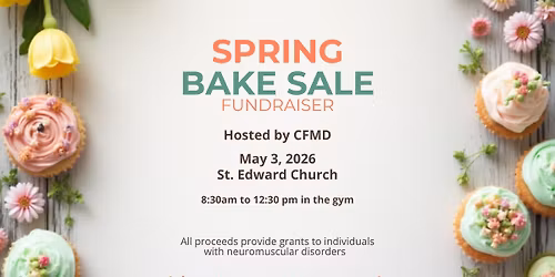 CFMD Spring Bake Sale