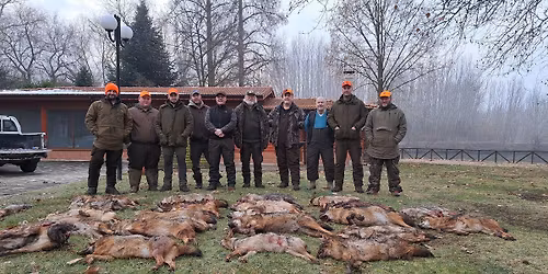 Predator hunt 2026 Bulgaria. 11th-15thand 18th to 22nd January.