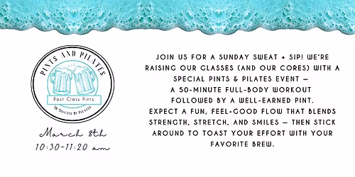 Pints & Pilates at Pond Farms Brewing