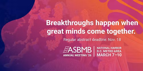 2026 ASBMB Annual Meeting