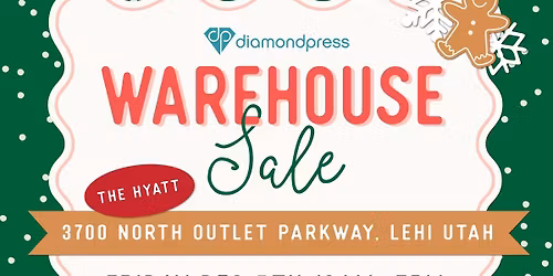 Diamond Press Warehouse Sale