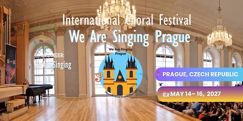 We Are Singing Prague 2027 Choral Festival