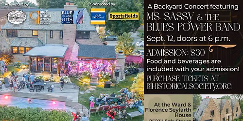 Backyard Concert with Ms. Sassy & the Blues Power Band