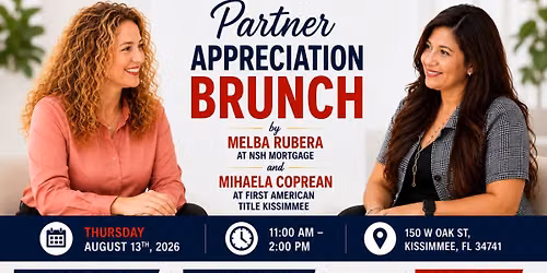 Realtors partners appreciation