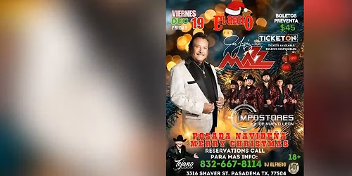 JOE LOPEZ Y SU GRUPO MAZZ, IMPOSTORES DE NUEVO LEON & MAS