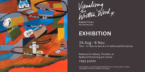 Visualising the Written Word by Redland Yurara Art Society Inc. 