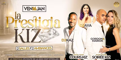 \u2b50\ufe0fLa Prestigia Kiz\u2b50\ufe0f 2 salles