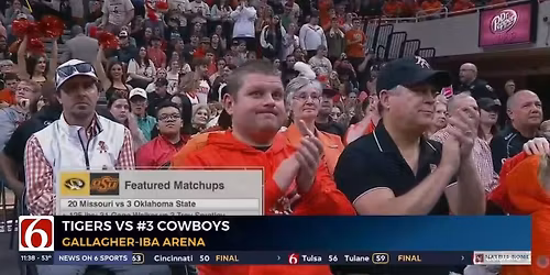 Oklahoma State Cowboys at Missouri Tigers Wrestling
