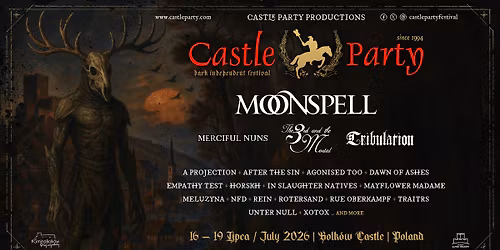 \u2022 CASTLE PARTY FESTIVAL 2026 \u2022